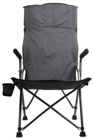 Összecsukható kempingszék szürke