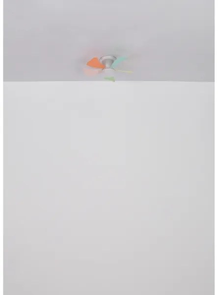 Globo 03609B - LED dimmelhető mennyezeti ventilátor HINES 10W/230V 3000-6500K + távirányító