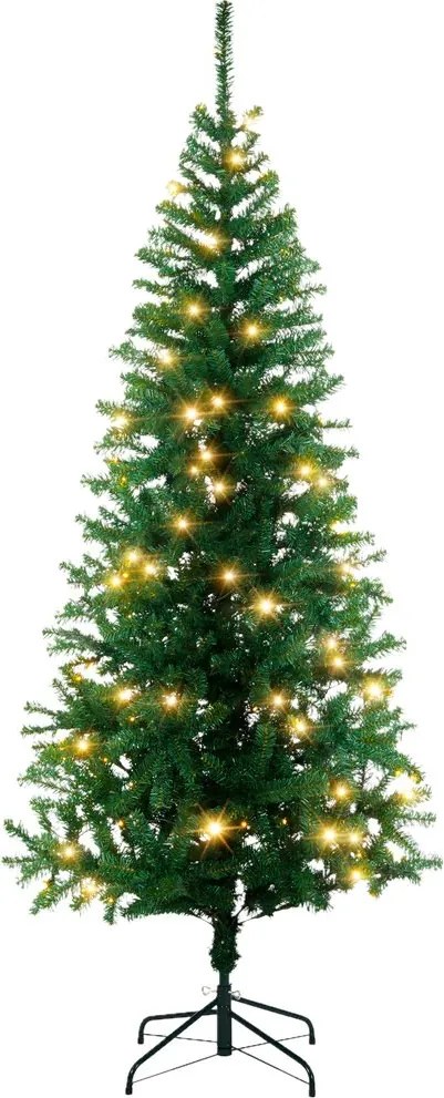 Mesterséges Karácsonyfa 2,10M Led Lámpákkal