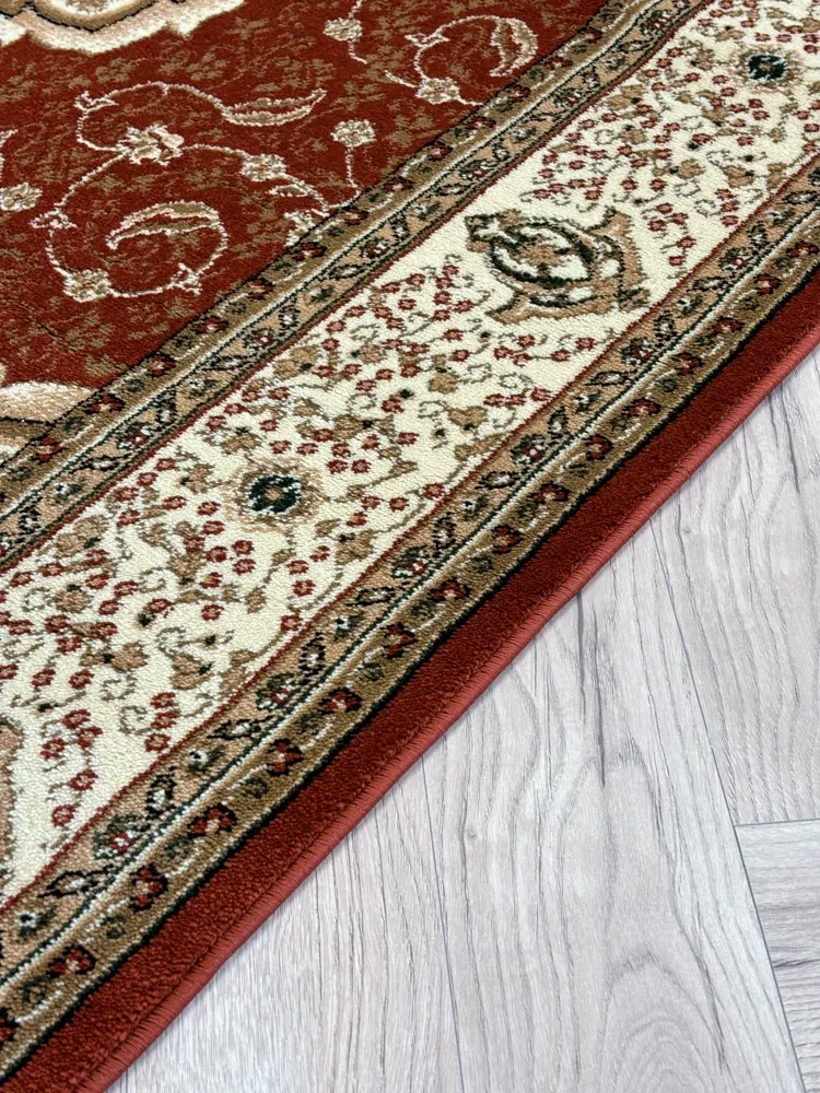 Aristocrat 0083 klasszikus mintájú világos piros szőnyeg 80x150 cm