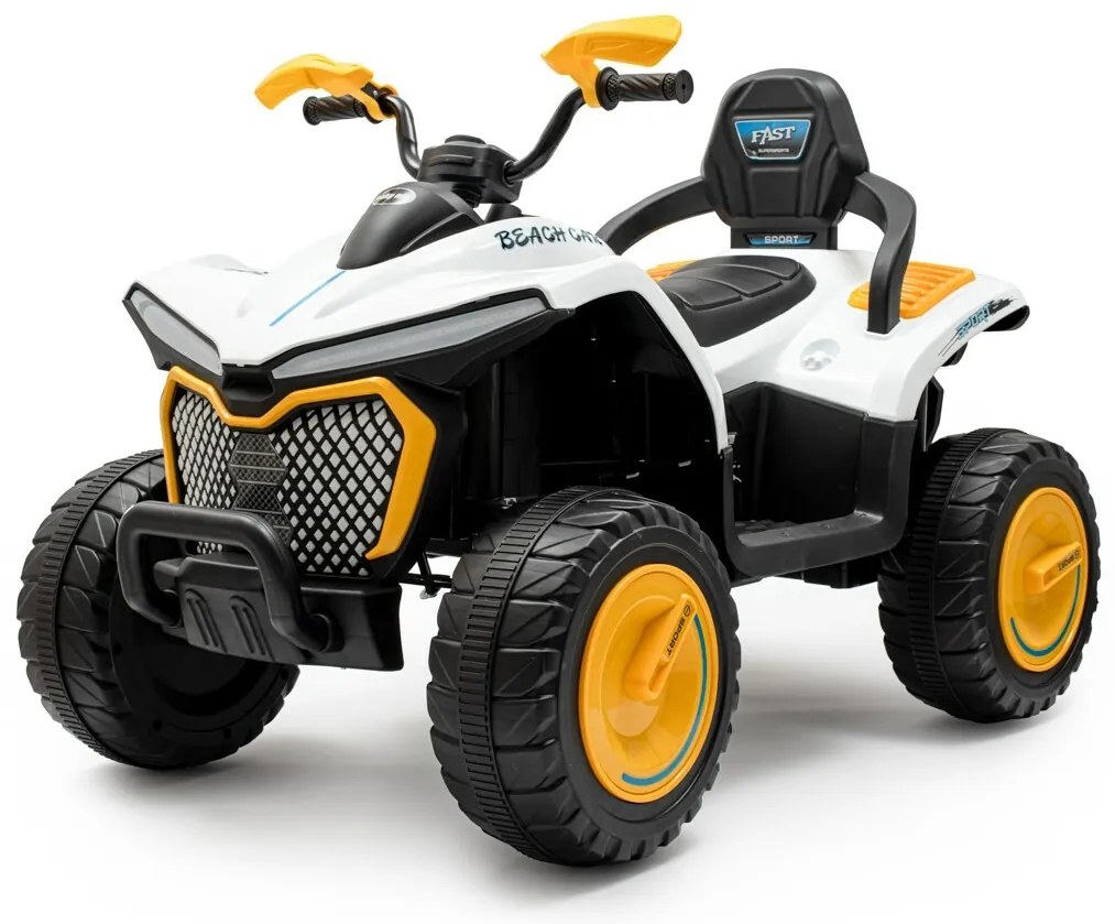 Baby Mix Strong 4 x 4 gyerek elektromos quad , sárga