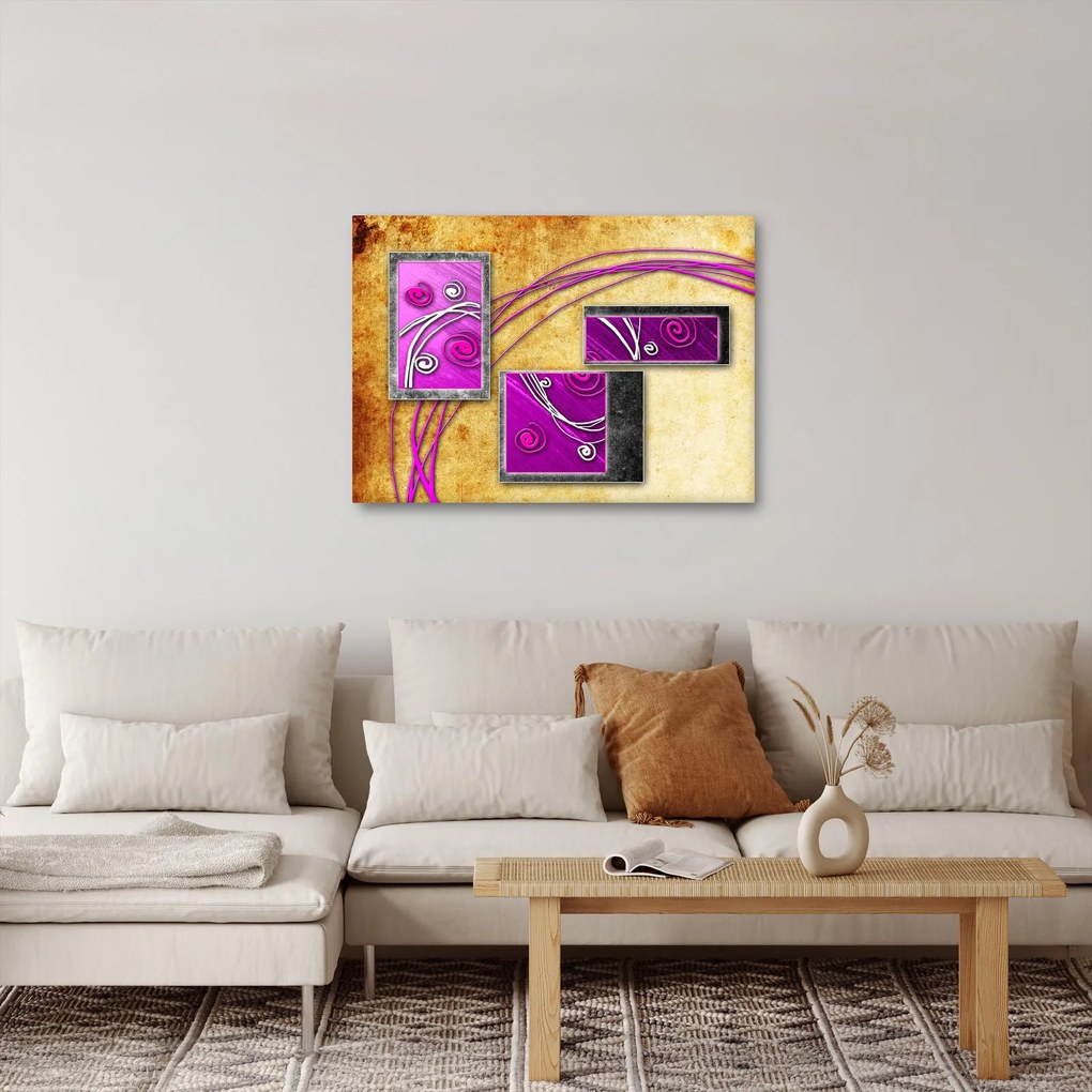 Az absztrakció képe (70x50 cm)