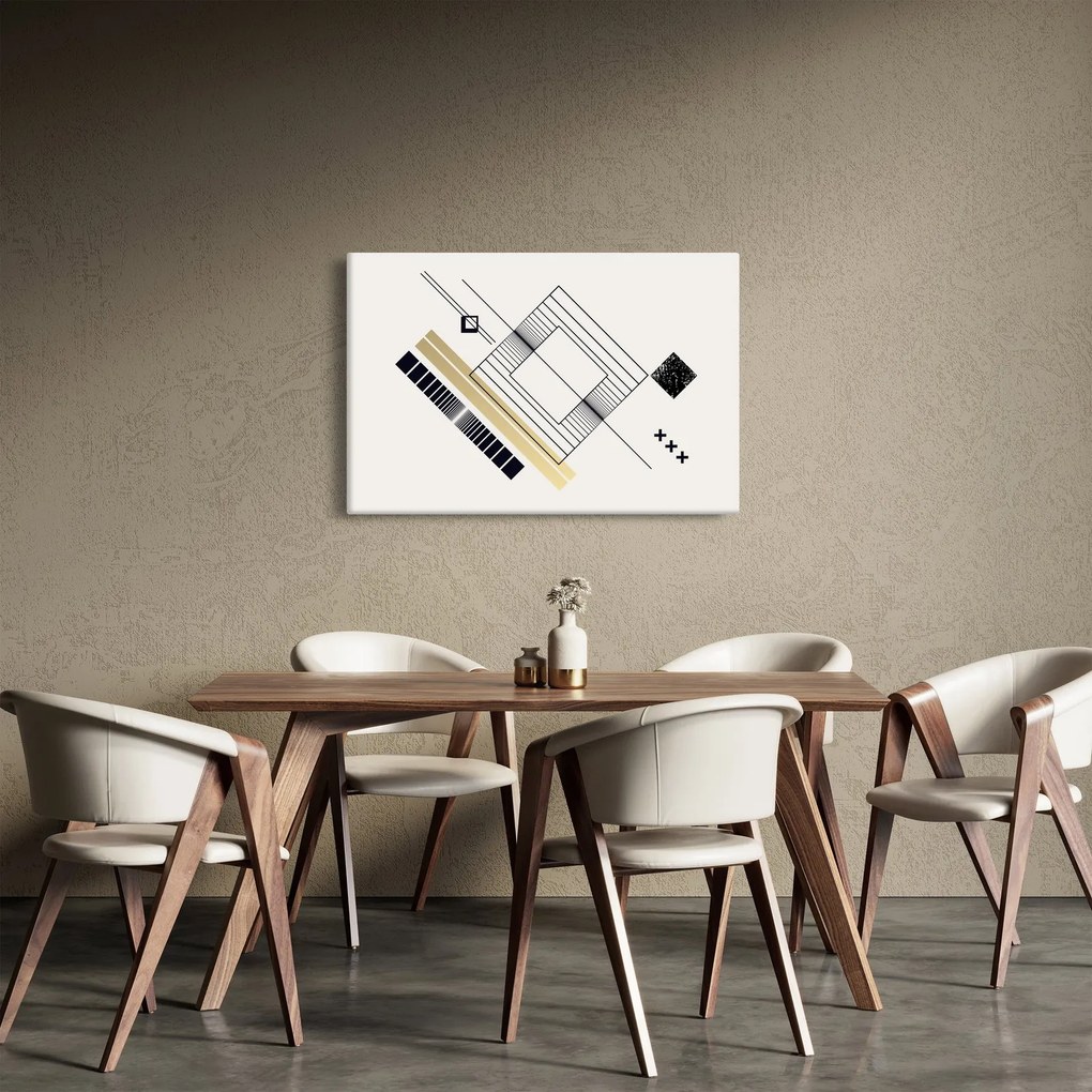 Kép - Geometriai formák N⁰6 (90x60 cm)