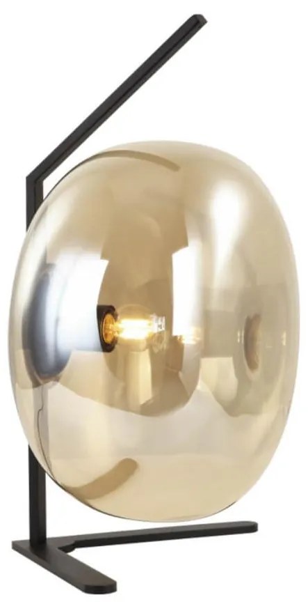 Klausen 108001 - Asztali lámpa VESTA 1xE27/7W/230V bézs/fekete