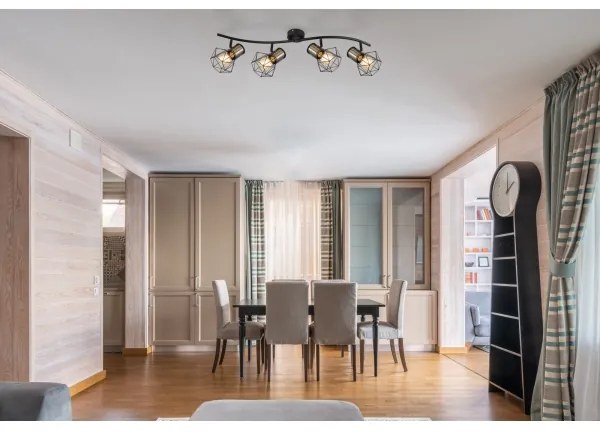 Globo 54017-4M - PRISKA 4xE27/40W spotlámpa 230V