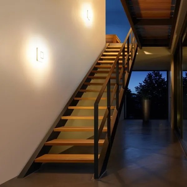 Steinel 052492 - LED Fali lámpa érzéklelővel  RS LED M1 LED/9,5W/230V