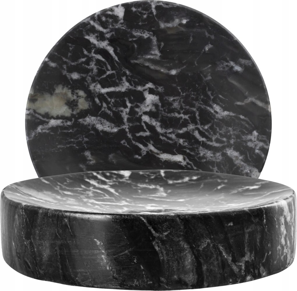 Szappantartó Szabadon álló Fürdőszoba Természetes Márvány Szappantartó