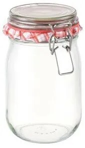 Tescoma DELLA CASA csatos befőttes üveg, 1000 ml, 1 l