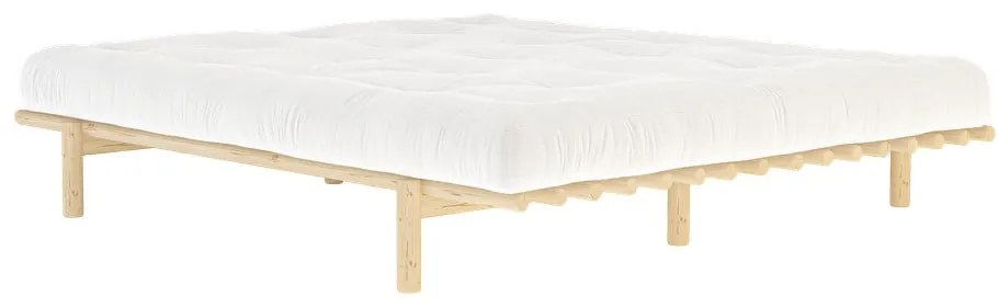 Norovi fenyő franciaágy ágyráccsal 180x200 cm Pace – Karup Design