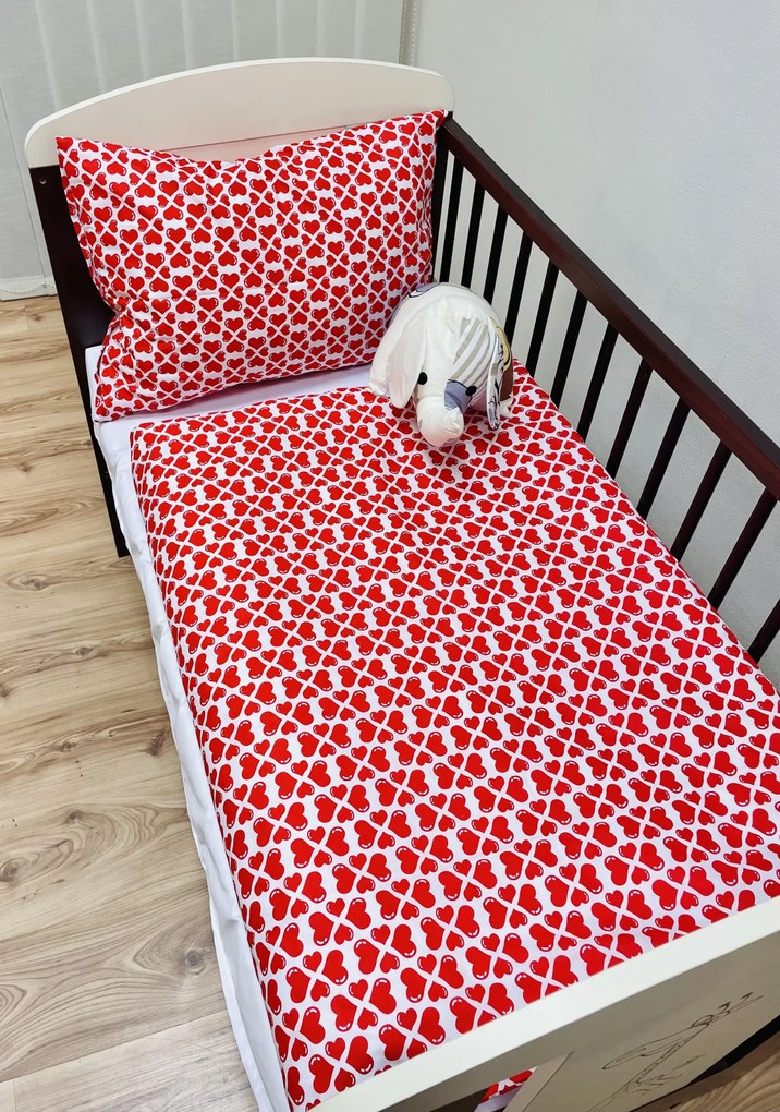 Baby love pamut ágyneműhuzat TiaHome - 1x Párna 90x70cm, 1x Paplan 140x200cm