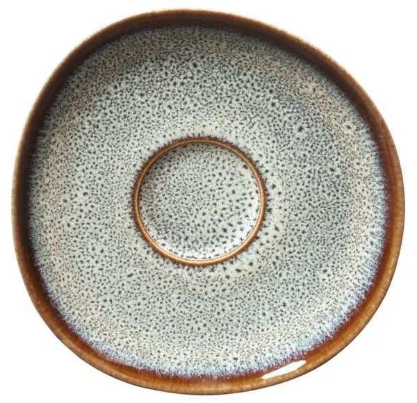 Like Lave szürke-barna agyagkerámia csészealj, 15,5 x 15 cm - Villeroy & Boch