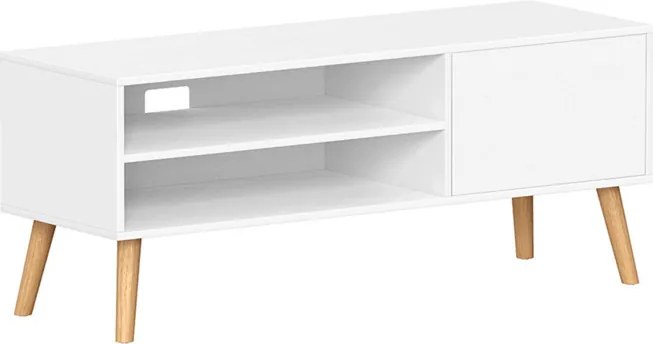 TV-állvány 120 × 40 × 49 cm, MDF, fehér AKF-E1146 WT