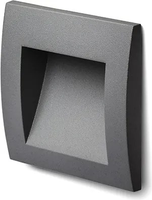 RENDL GORDIQ S süllyesztett lámpa antracitszürke 230V LED 1.5W IP65 3000K