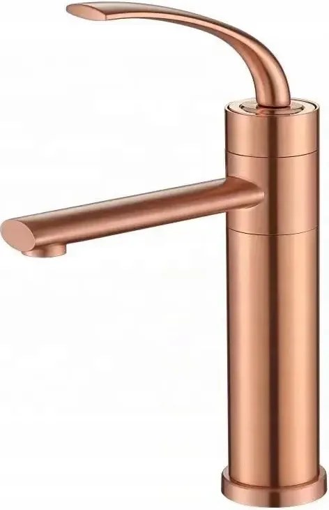 Mosdó csaptelep rozé matt arany