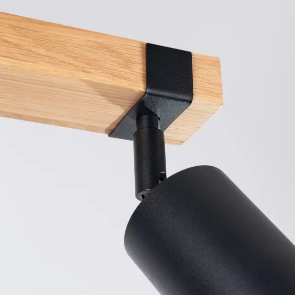 Sollux SL.1344 - Spotlámpa FAGER 2xGU10/10W/230V fekete