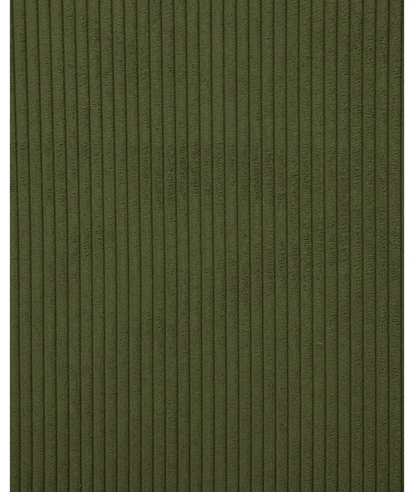 Zöld kordbársony kanapé 240 cm Blok – Kave Home