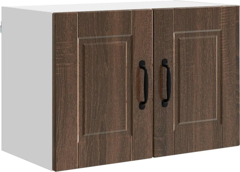 vidaXL Konyhaszekrény polcokkal Barna Tölgy 60 x 31 x 40 cm Faanyag