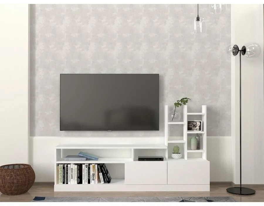 TV szekrény Dolunay - Fehér