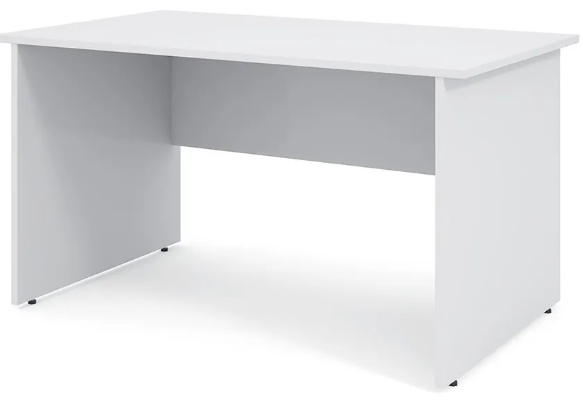 Impress asztal 130 x 60 cm, fehér