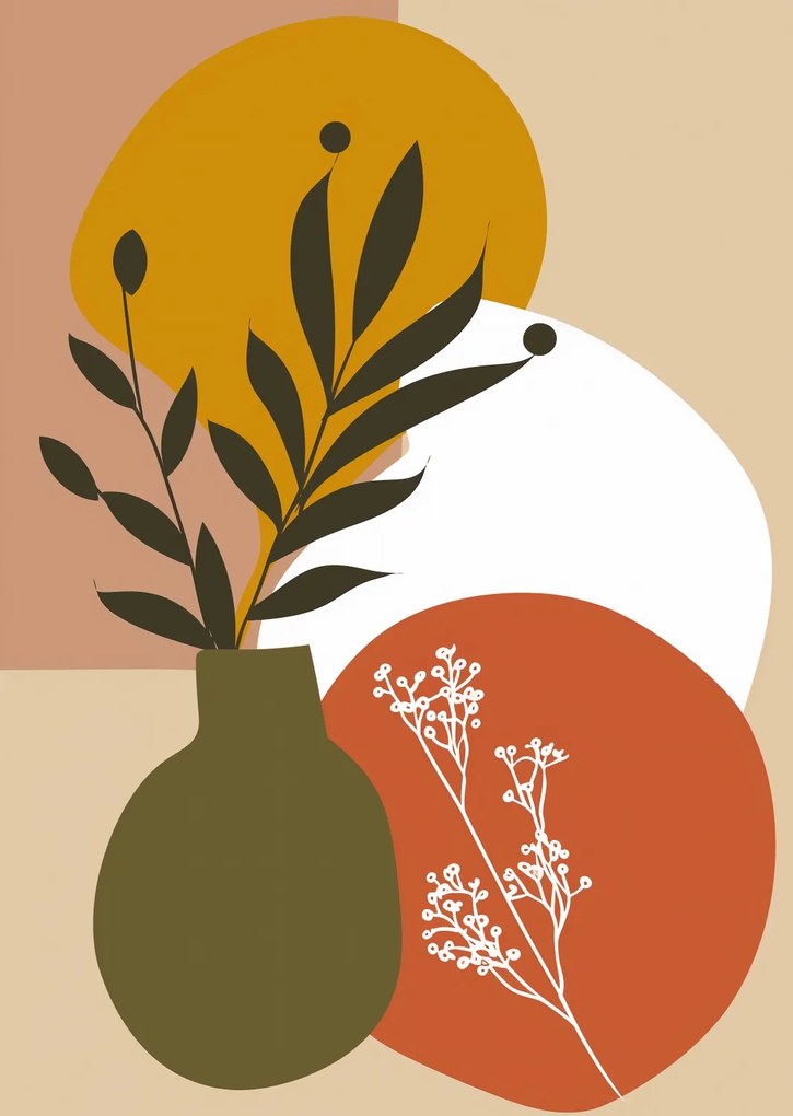 Poszter 67,5x95cm Virágok a Napban