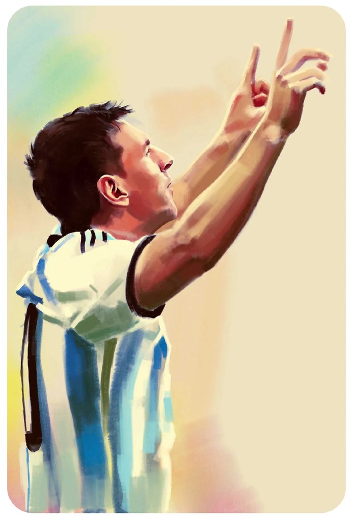 Textil falmatrica "MESSI"