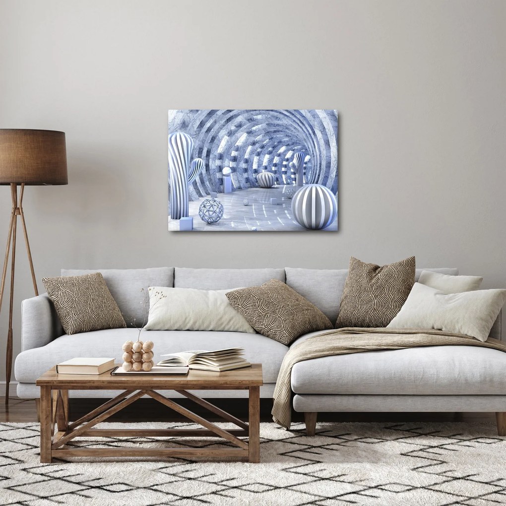 Kép - 3D absztrakció (70x50 cm)