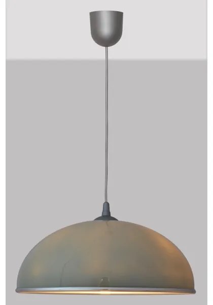 Csillár zsinóron CIRCLE 1xE27/15W/230V szürke