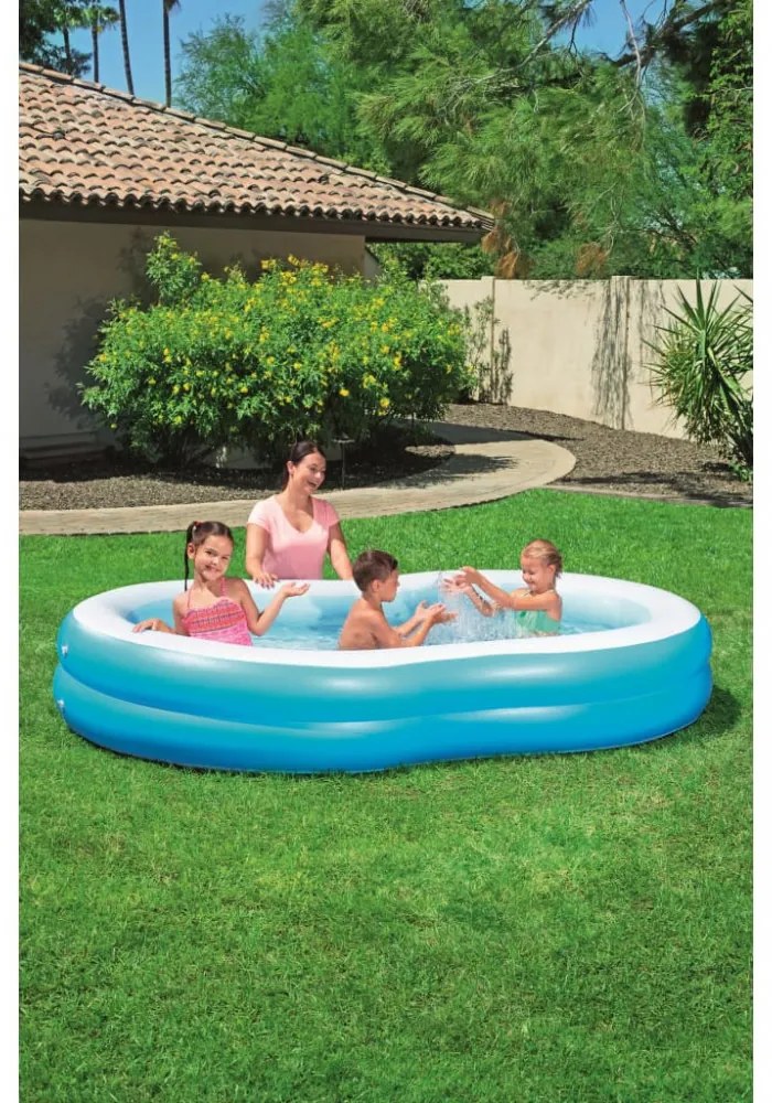 Bestway Big Lagoon családi medence 262 x 157 x 46 cm