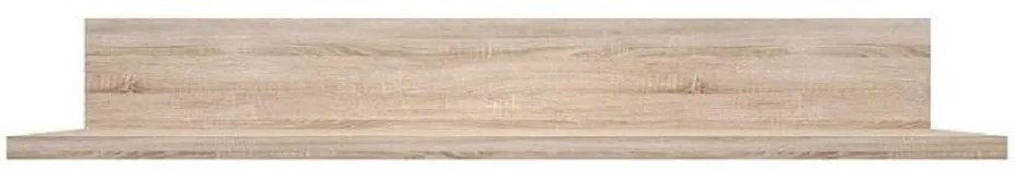 Polc, DTD laminált, tölgy sonoma, NORTY TYP20