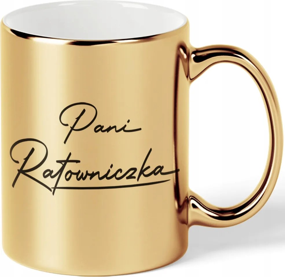 Arany Csillogó Bögre Ajándék A Mentős Hölgynek Karácsonyra Születésnapra