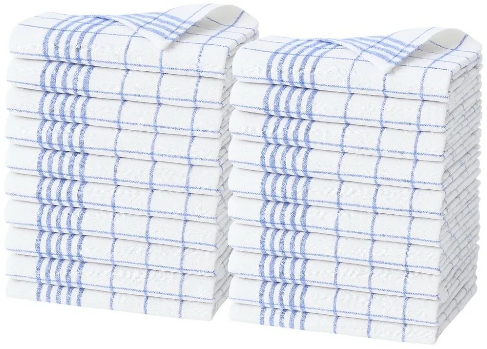 ARÔME HOME Konyhai törölköző, kék, 50 x 70 cm, 20db-os szett