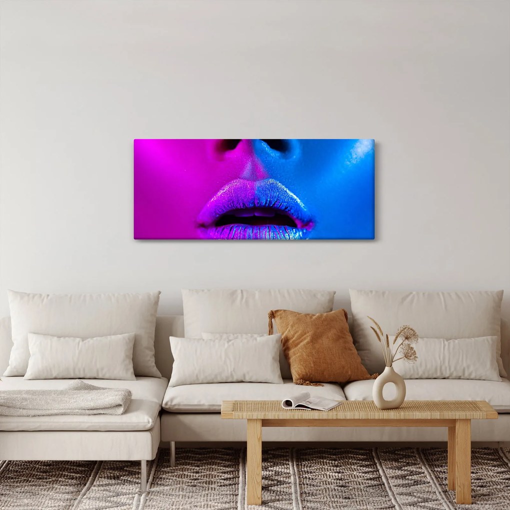 Színes tollak képe (120x50 cm)