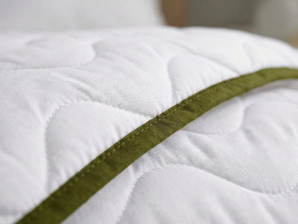 Egész éves steppelt takaró STELLA ALOE VERA 140x200 cm, fehér