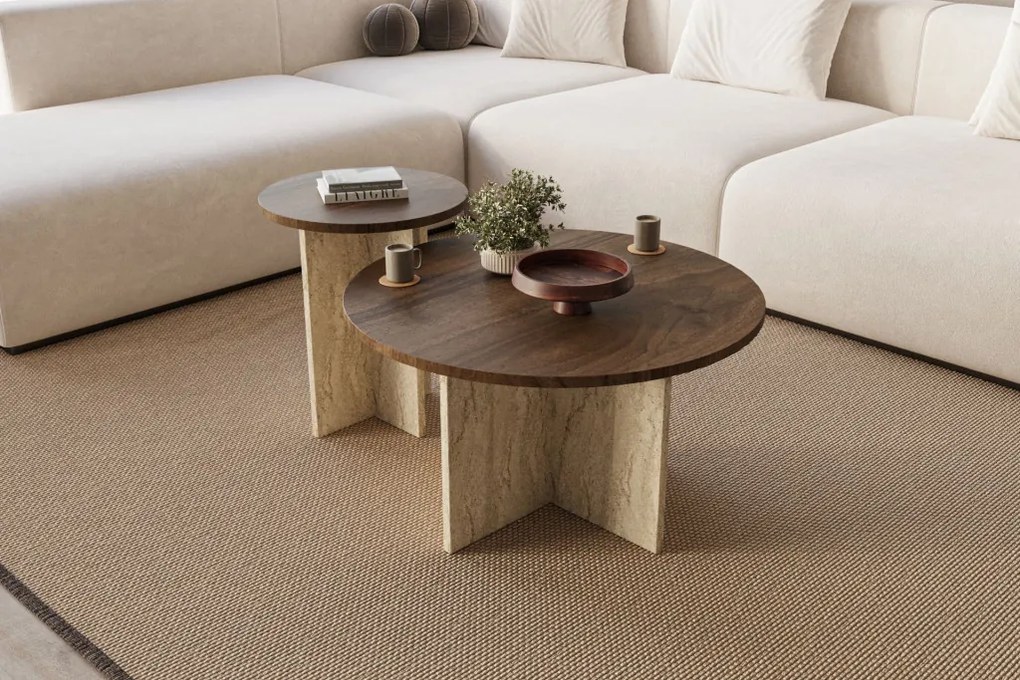 Private - Walnut, Travertine