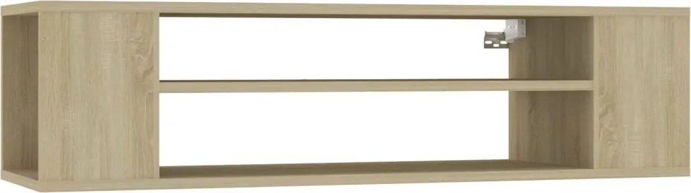 vidaXL sonoma tölgy színű szerelt fa függő TV-szekrény 100x30x26,5 cm