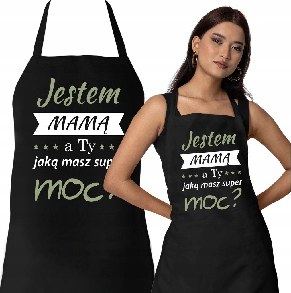 Kötény Anyák napjára Ajándék Anya vagyok, és te milyen szuper vagy