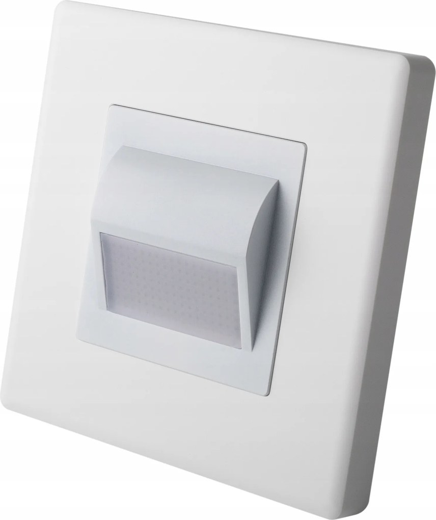 Lámpa LED-es fali lámpa fehér műanyag kerettel Luuna