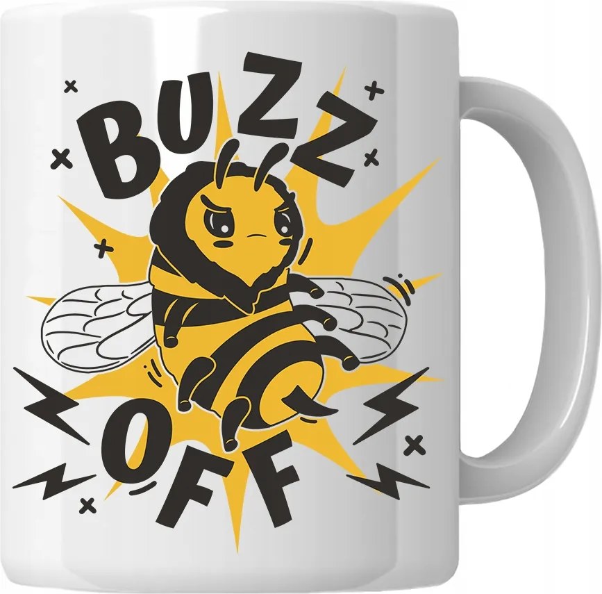 Buzz Off Bögre Ajándék Méhésznek