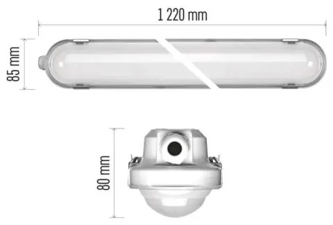 LED Dimmelhető ipari lámpa MISTY LED/21/26/31/35W/230V 4000K IP66