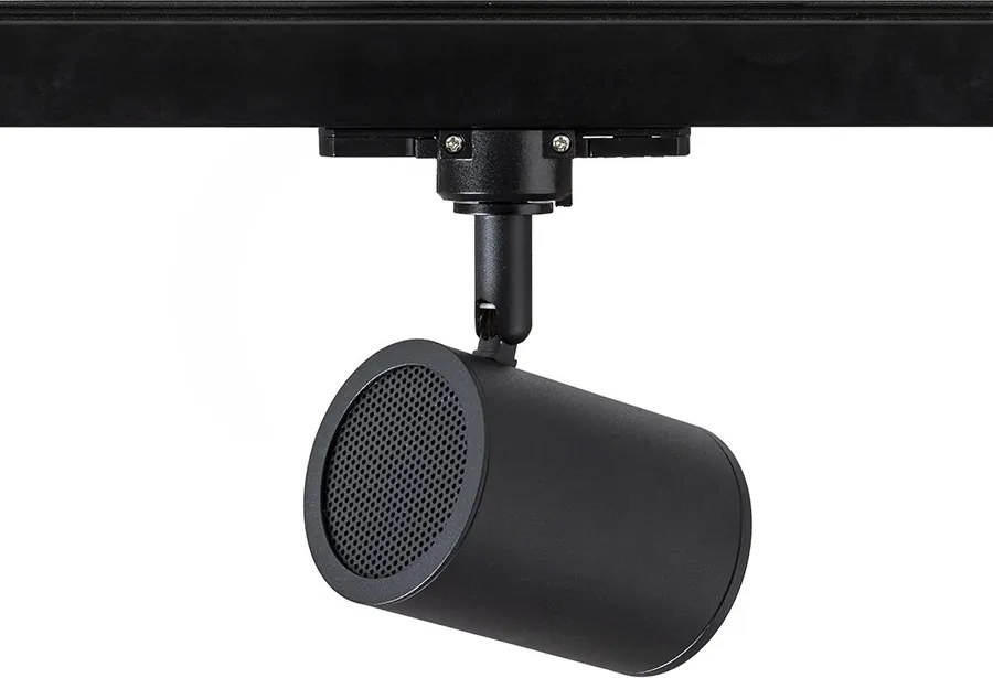 RENDL CADENZA háromáramkörös sínre fekete 230V LED GU10 10W
