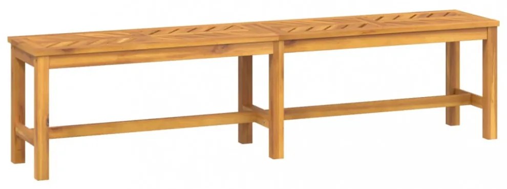 tömör akácfa kerti pad 180 cm