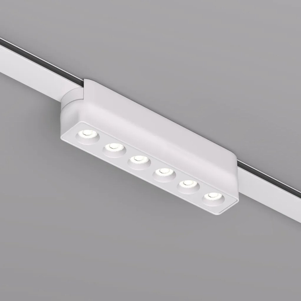 DK/EU-5304-WH Slim magnetic track light AIR GRILL, 6W, 3000K, white color — DK/EU-5304-WH