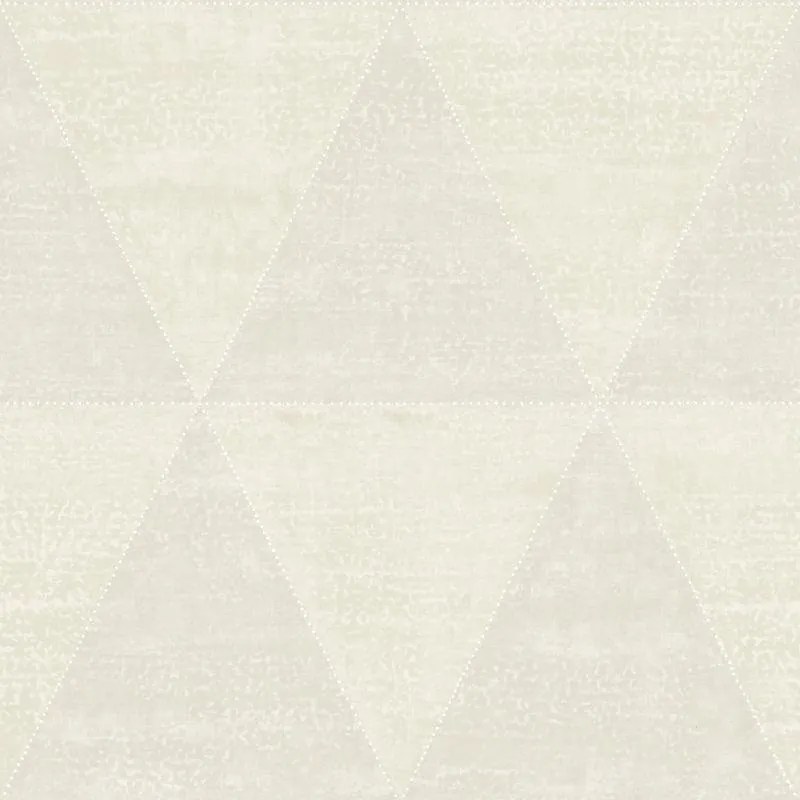 Flizelin Tapéta Háromszögek Metálfényű