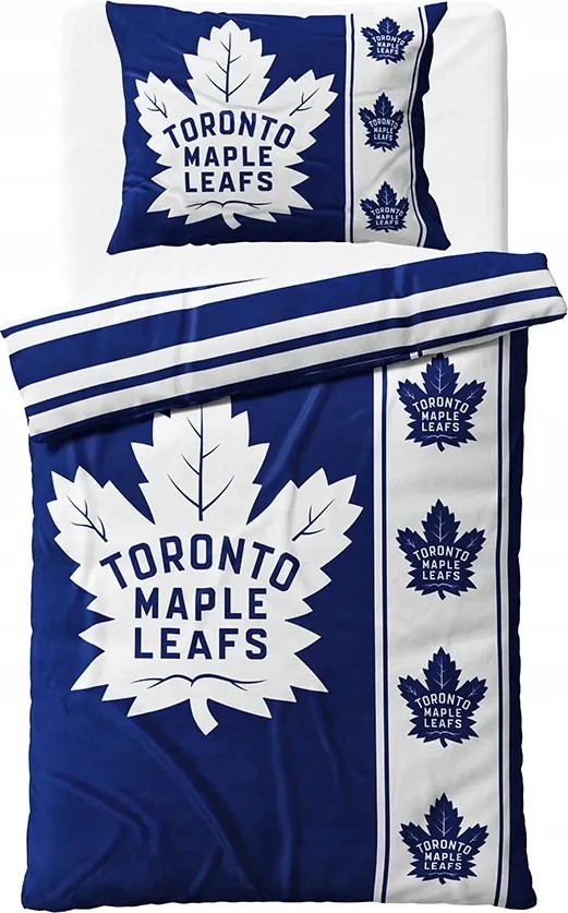 Toronto Maple Leafs Nhl öv mikro plüss ágyneműhuzat