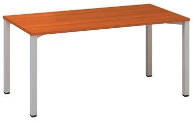 Alfa Office  Alfa 420 konferenciaasztal szürke lábazattal, 160 x 80 x 74,2 cm, egyenes kivitel, cseresznye mintázat%
