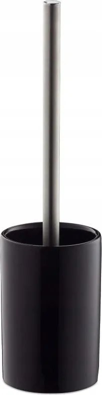 Wc kefe kerámia tartállyal 36 x 9,5 cm Fekete Relaxdays