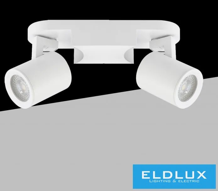 UNIVERSO Spot lámpatest 2xGU10 Max.35w IP20 220x70x110mm Fehér