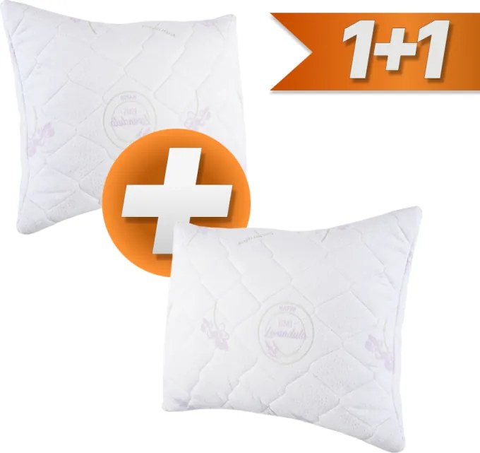 EMI Lavender antiallergén steppelt párna 50 x 70 cm 1+1 INGYEN