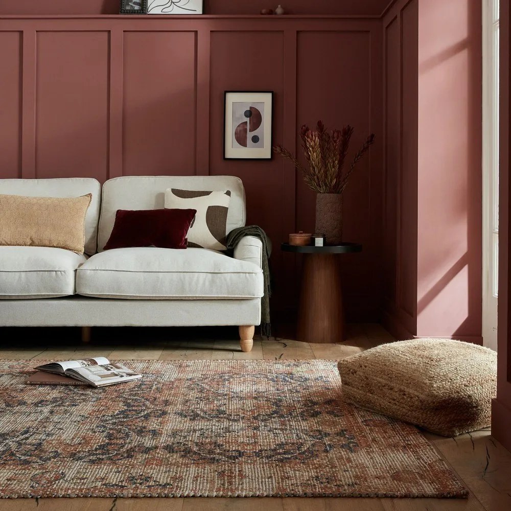 Natúr színű kézi szövésű jutakeverék szőnyeg 200x290 cm Miley Jute Traditional – Flair Rugs