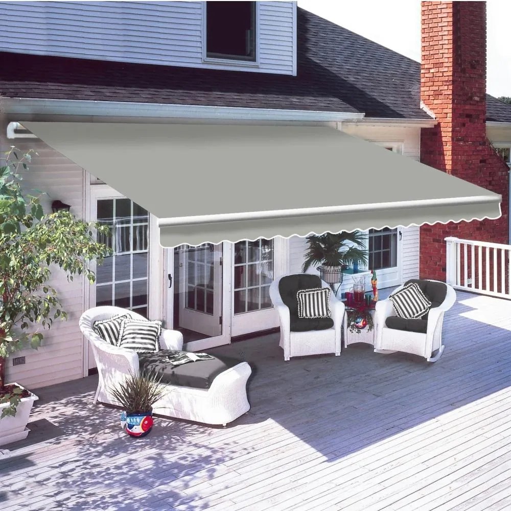 ISABELA Kazettás elektromos napellenző 3x2,5 - ezüstszürke